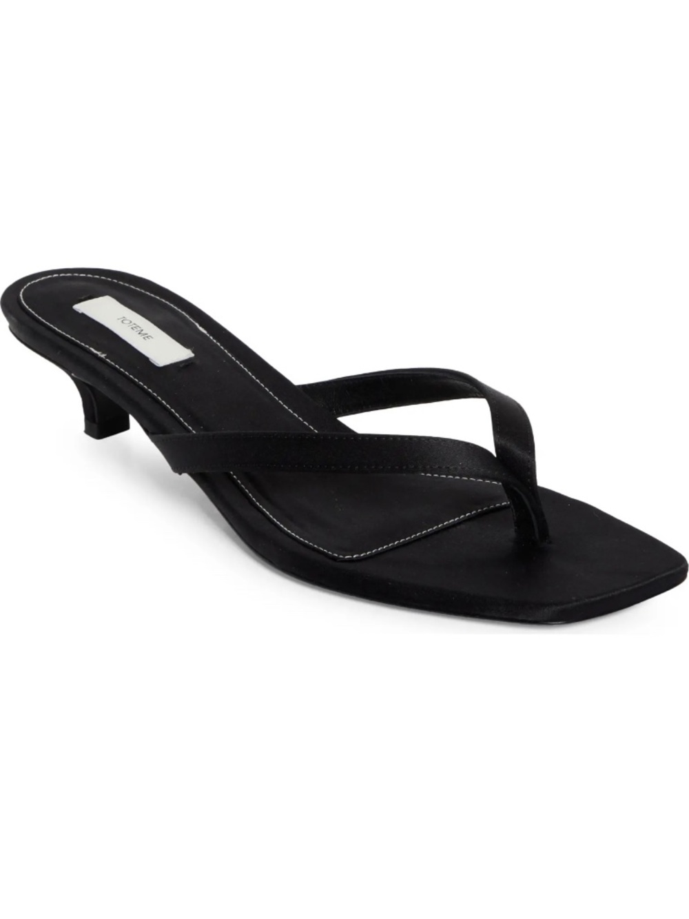 TOTEME Kitten Heel Flip Flop SIZE 37